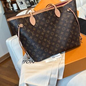 Louis Vuitton Brown Monogram Tote